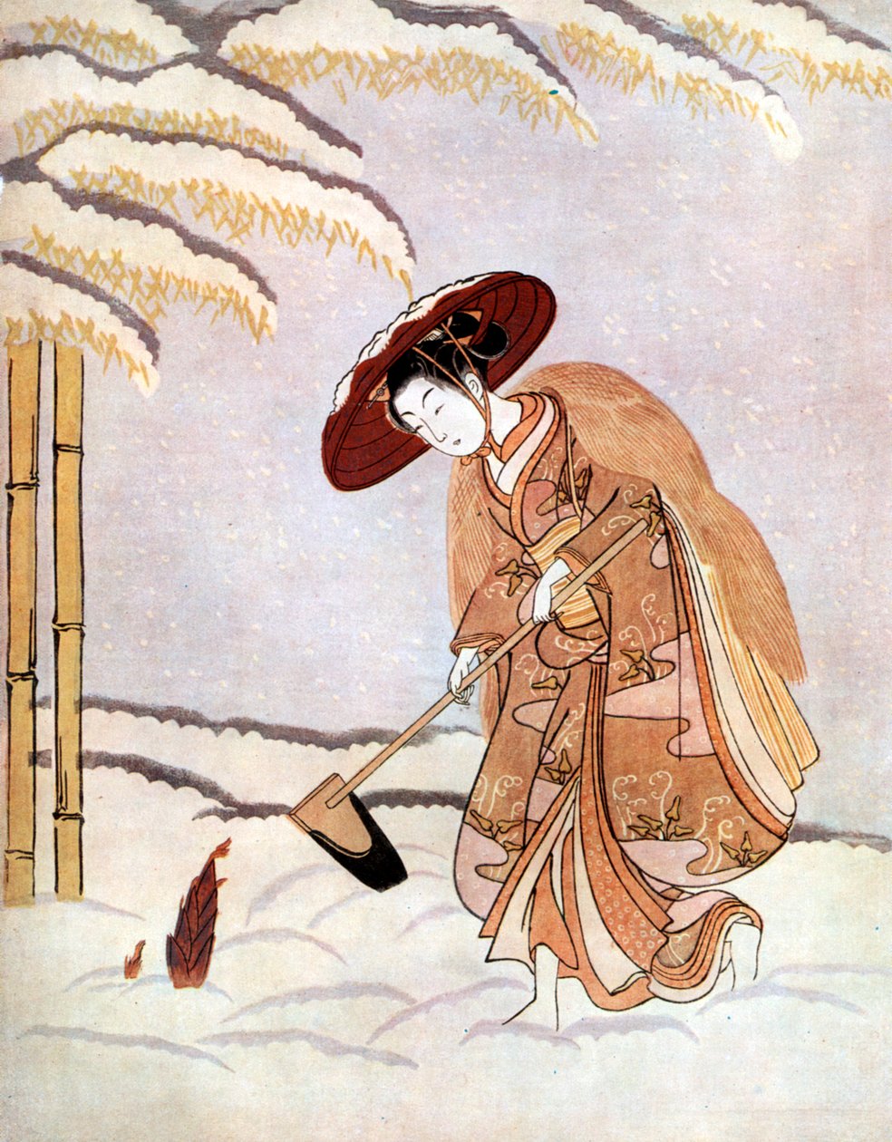 Młoda Japonka w autorstwa Unknown