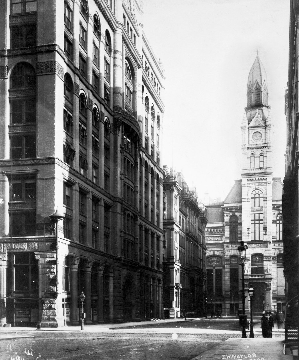 Chicago Board of Trade Building, 1887 autorstwa American Photographer