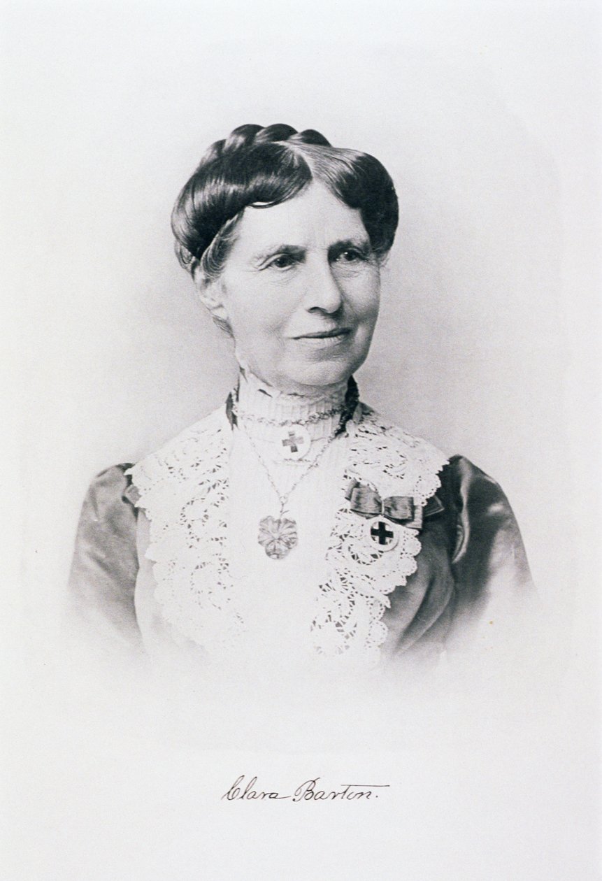 Portret Clary Barton (1821-1912) autorstwa American Photographer