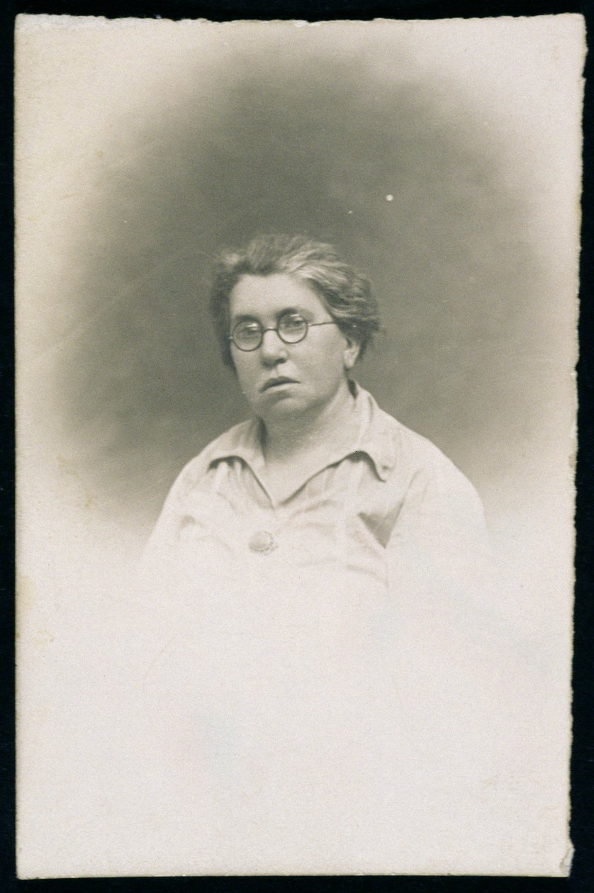 Portret Emmy Goldman (1869-1940), 1926 autorstwa American Photographer