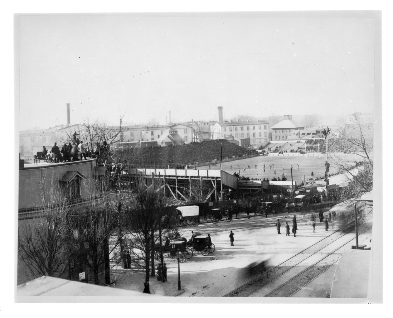 Mecz piłki nożnej University of Pennsylvania, 1894 autorstwa American Photographer