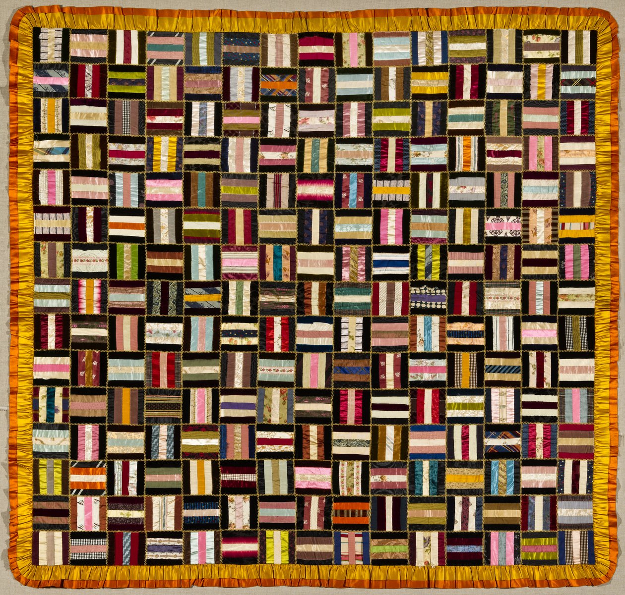 Bars Quilt, c.1880 (торго & хилэн)поли autorstwa American School