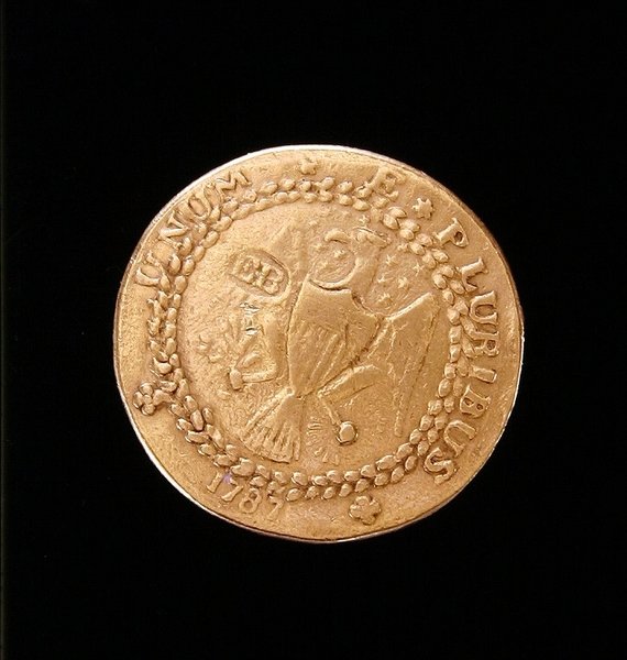 Brasher Doubloon, Nowy Jork, 1787 (złoto) (patrz również 343636) autorstwa American School