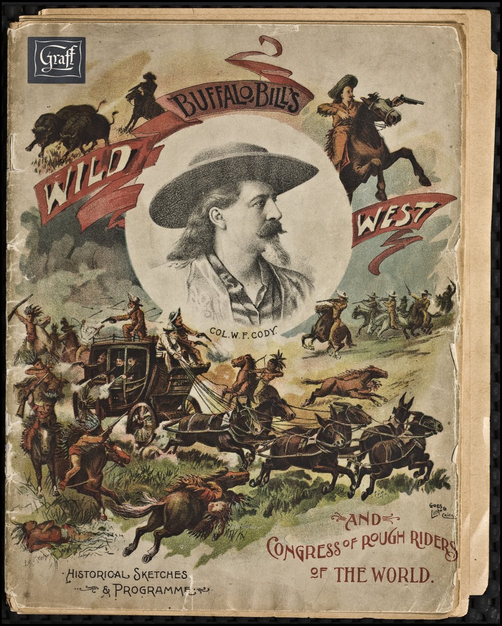 Codys Wild West Show, 1893 autorstwa American School