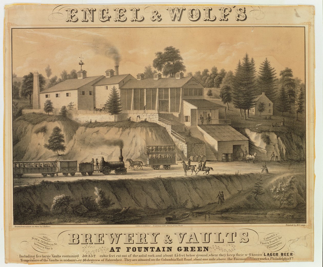 Browar Engel i Wolfs autorstwa American School