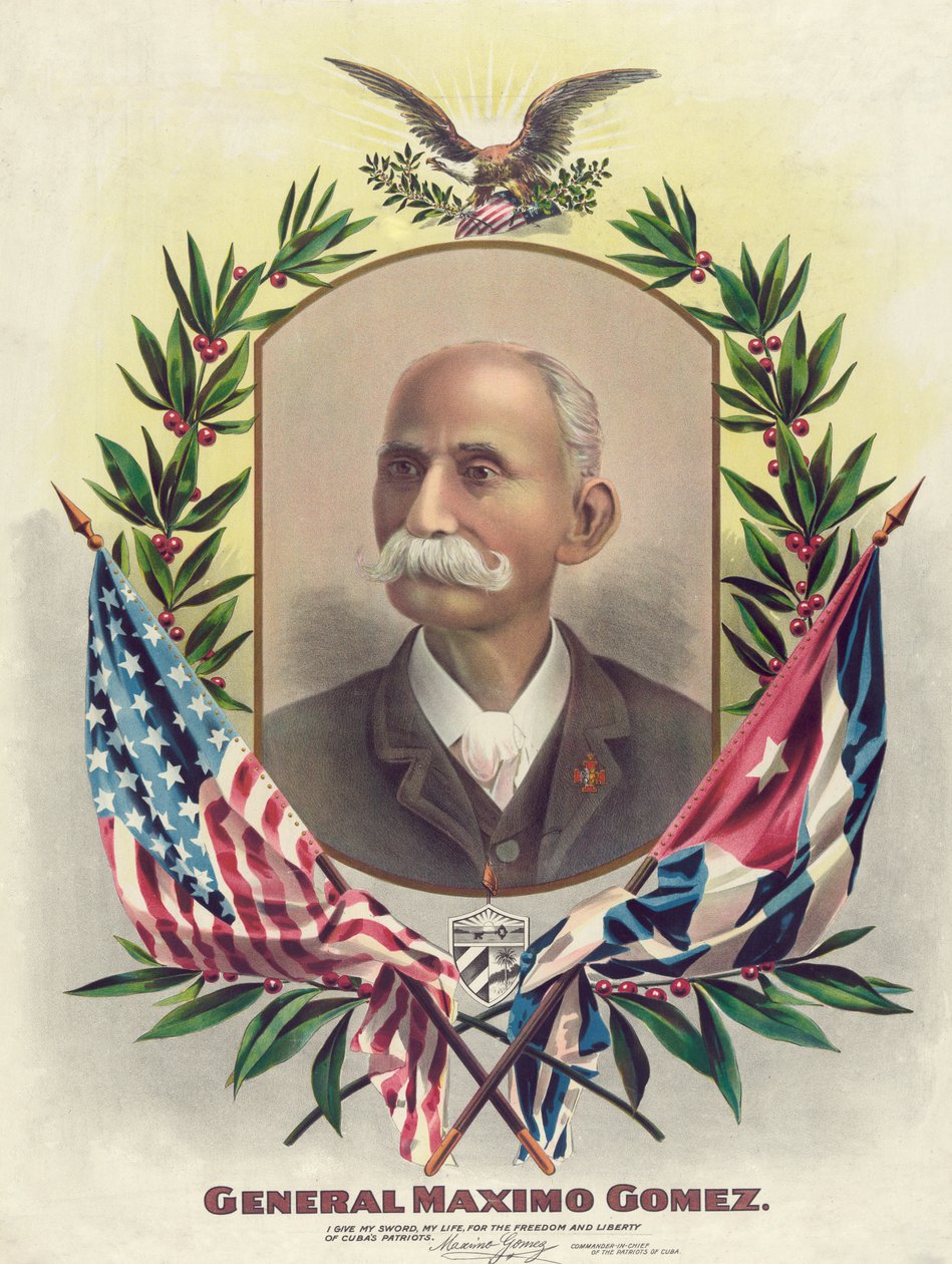Generał Maximo Gomez autorstwa American School