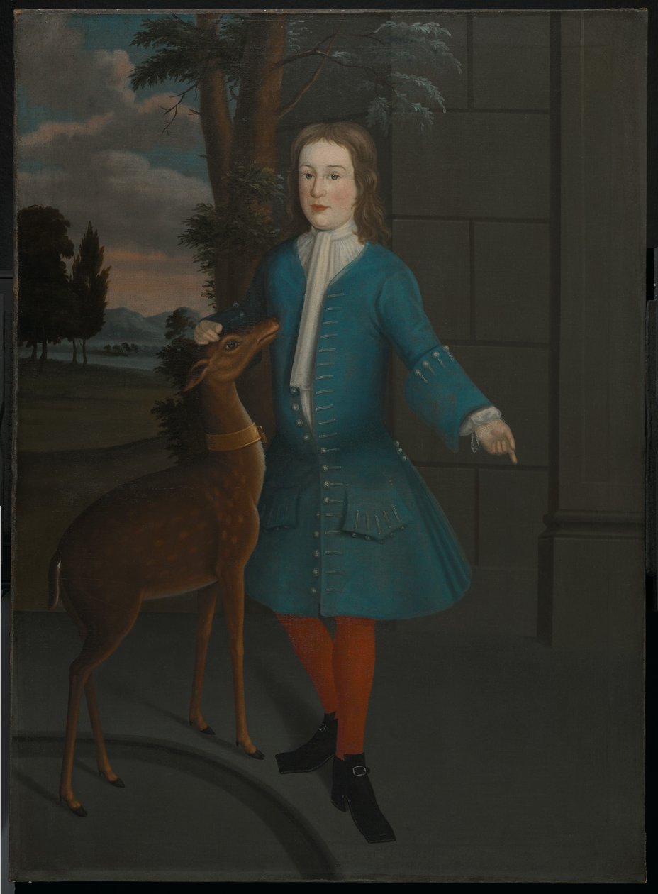 John Van Cortlandt, c.1731 autorstwa American School