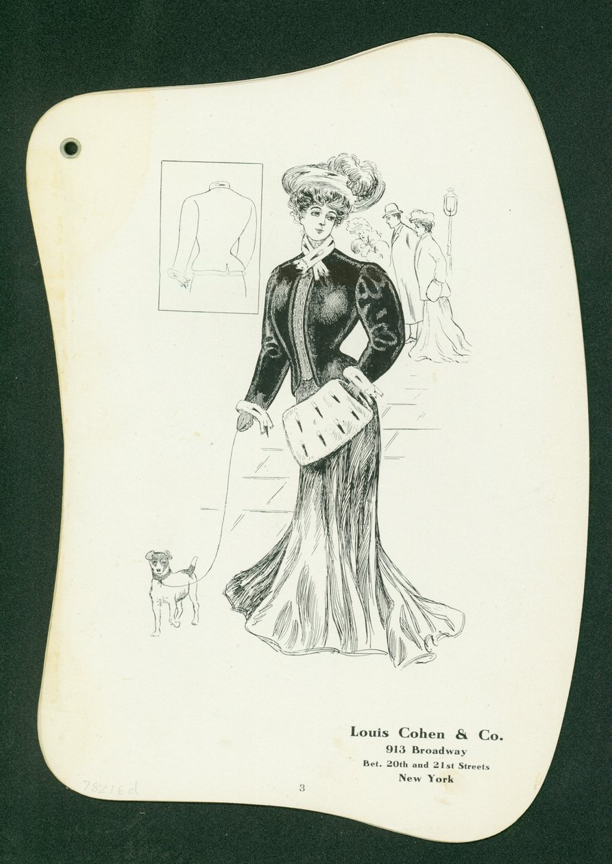Louis Cohen & Co. 913 Broadway [ilustracja do katalogu odzieży damskiej] (rycina) autorstwa American School