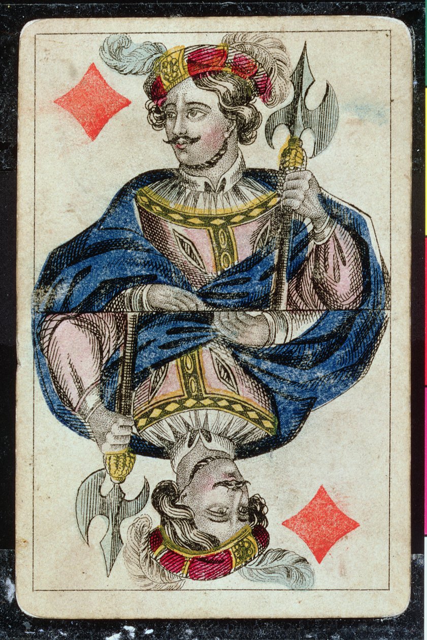 Karta do gry: Jack of Diamonds autorstwa American School