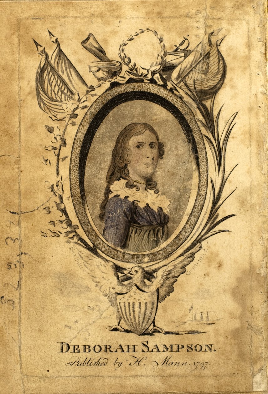 Portret Deborah Sampson, 1797 autorstwa American School
