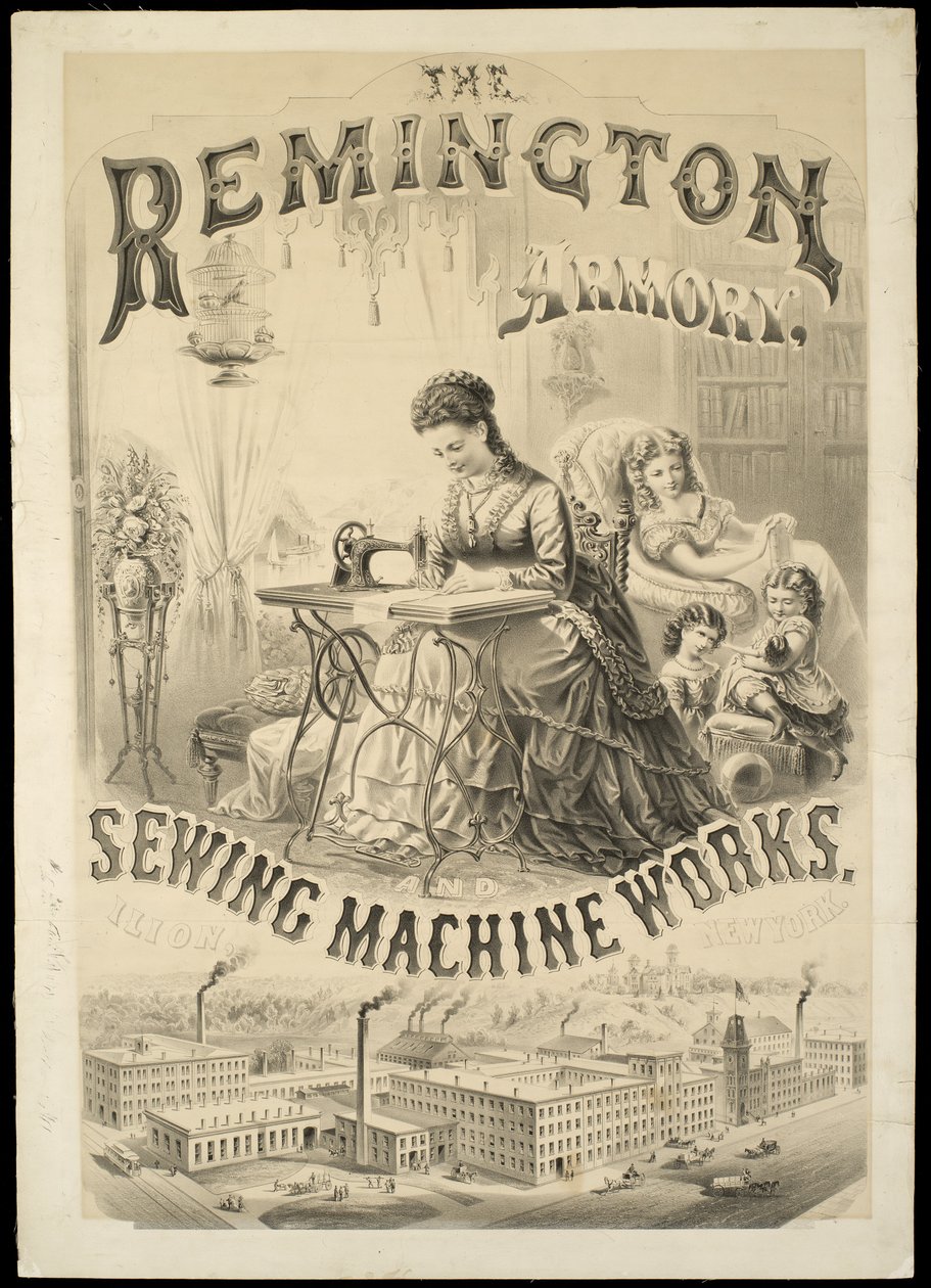 The Remington Armory, Sewing Machine Works, Ilion, New York autorstwa American School