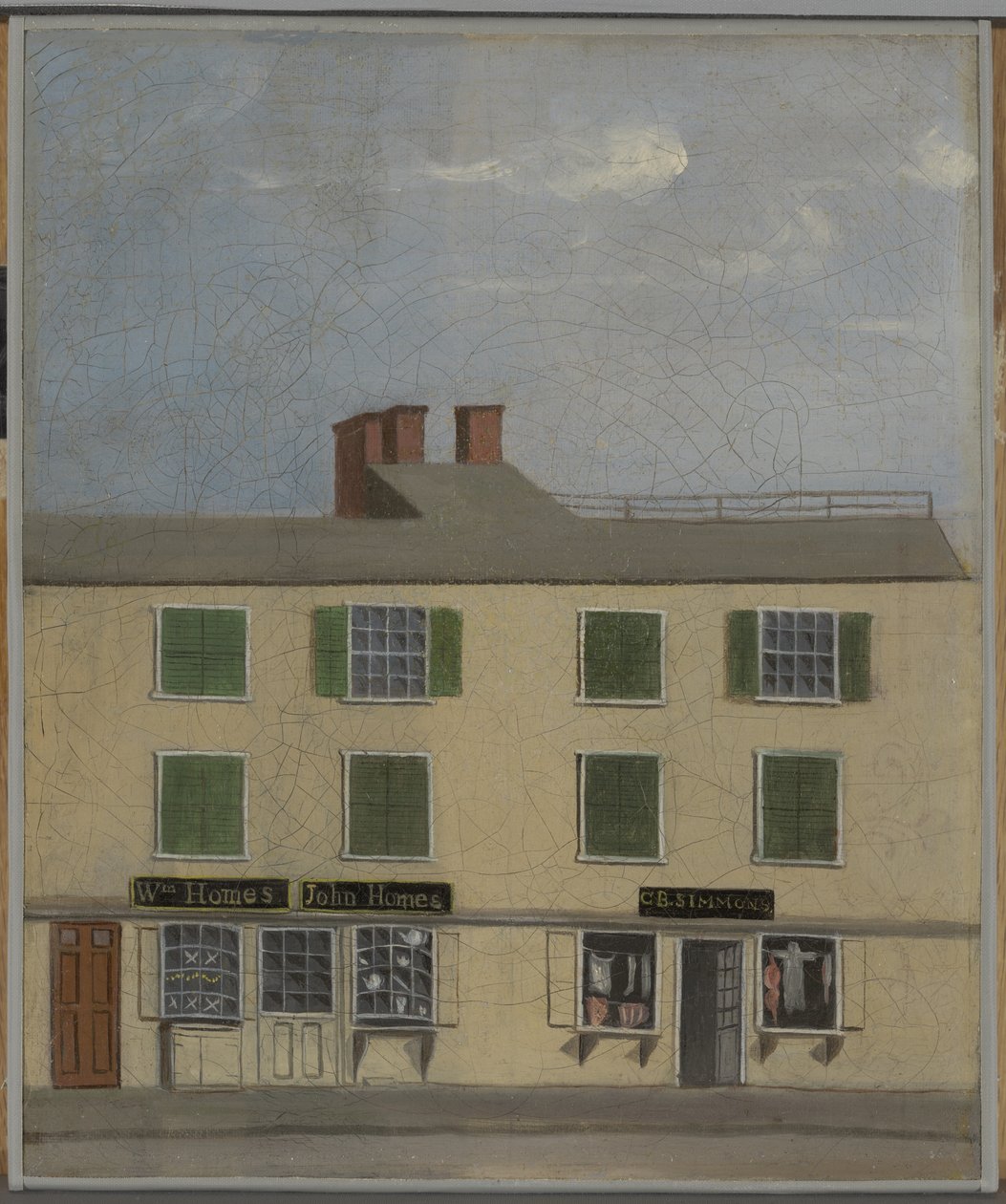 Sklep złotniczy William Homes, Jr., c.1816-25 autorstwa American School
