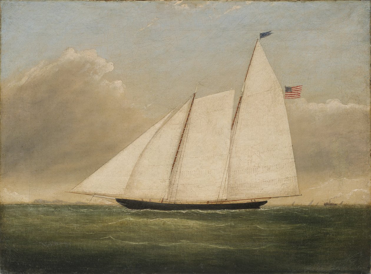 Jacht Ameryka, 1851 autorstwa American School