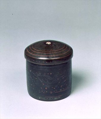 Pudełko, Chińska, Zachodnia Dynastia Han, 206 BC-6 AD (lakier) autorstwa Chinese School