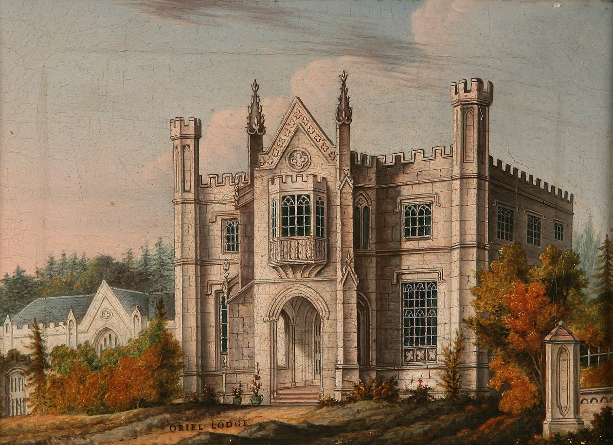 Oriel Lodge, 1823-35 autorstwa Chinese School
