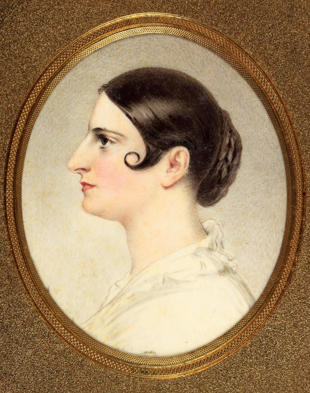 Adelaide Kemble, pani Sartoris (emalia) autorstwa English School