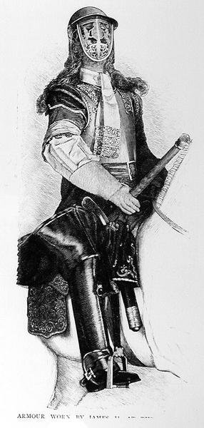 Zbroja noszona przez Jakuba II (1633-1701) autorstwa English School