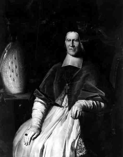 Biskup Bonawentura Giffard (1642-1734) autorstwa English School