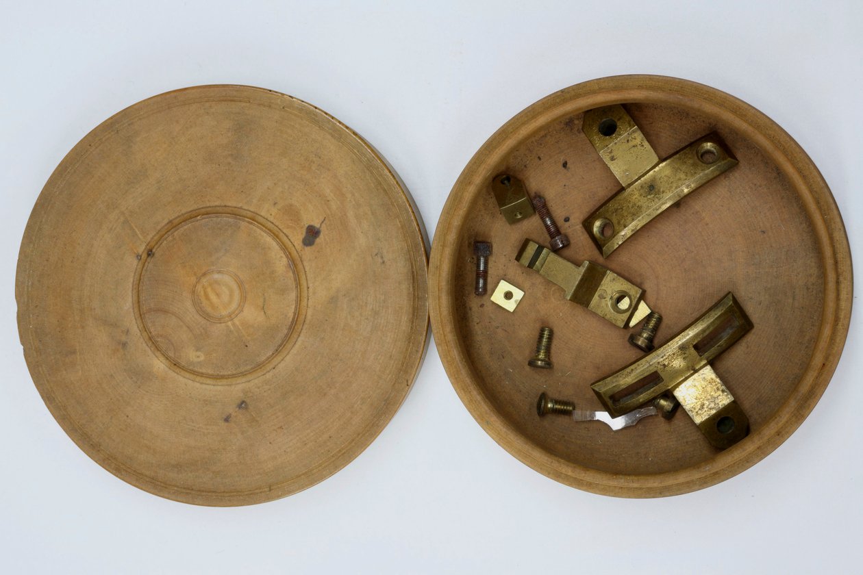 Wsporniki na Cumming Clock, ok.1767 (metalowe) autorstwa English School