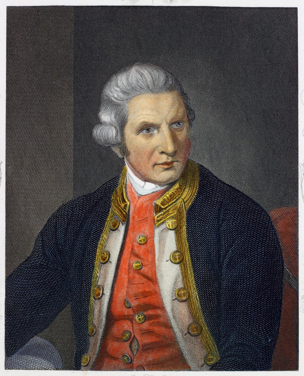Kapitan James Cook autorstwa English School
