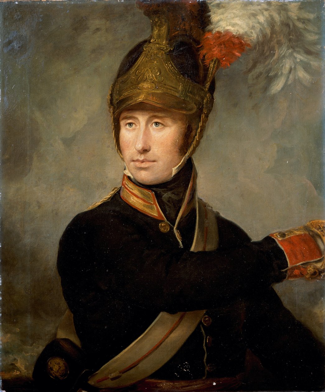Kapitan William Tyrwhitt Drake, Royal Horse Guards, ok. 1815 r. autorstwa English School
