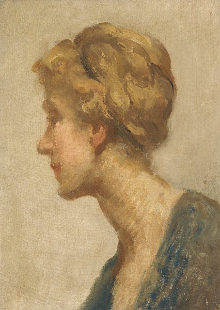 Catherine Barbara Southeby, córka sir Baldwina Leightona autorstwa English School