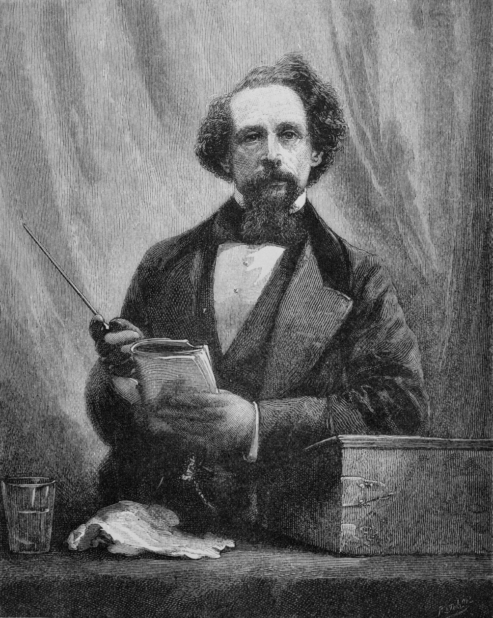 Karol Dickens, 1858 r autorstwa English School