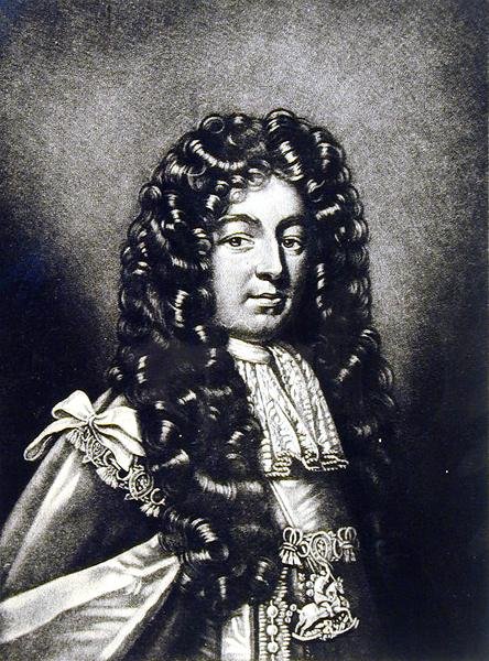 Charles Seymour (1662-1748) Duke of Somerset, ilustracja z Portretów postaci sławnych w historii Wielkiej Brytanii, ryty przez Roberta Dunkartona (1744-c.1817) (mezzotinta) autorstwa English School