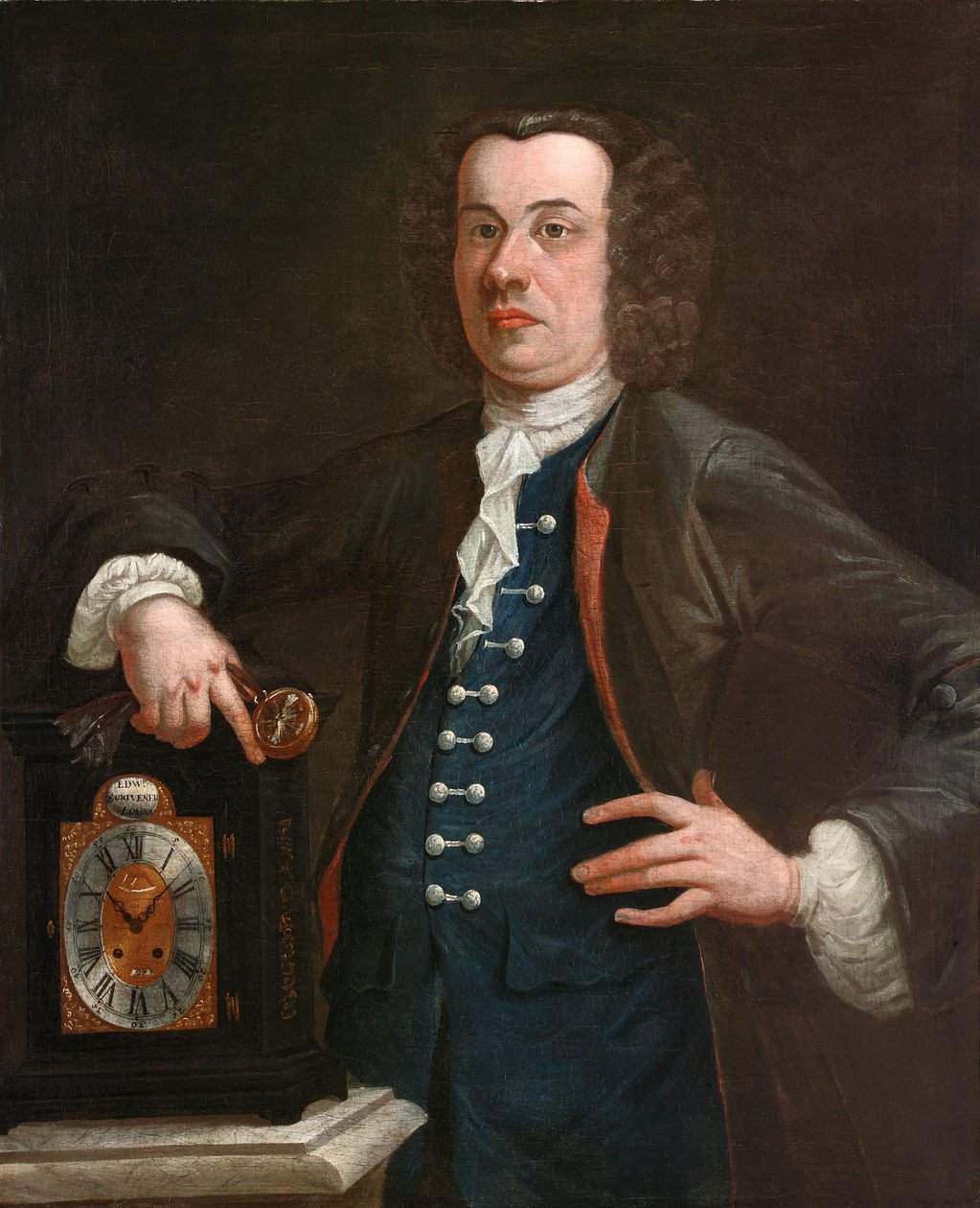 Edward Scrivener, ok. 1750 autorstwa English School