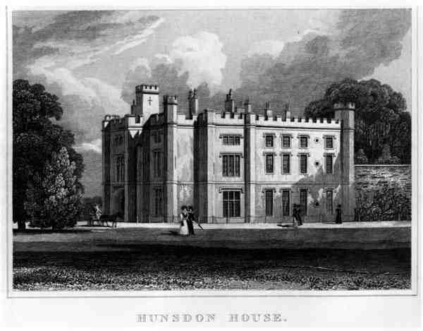 Hunsdon House, Hertfordshire autorstwa English School