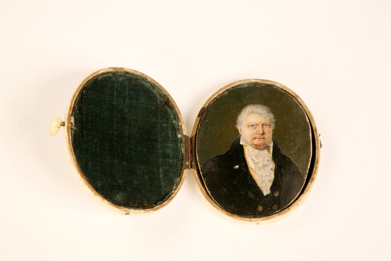 Portret Johna Bolesa Watsona, kierownika Cheltenham Theatre, 1812 autorstwa English School