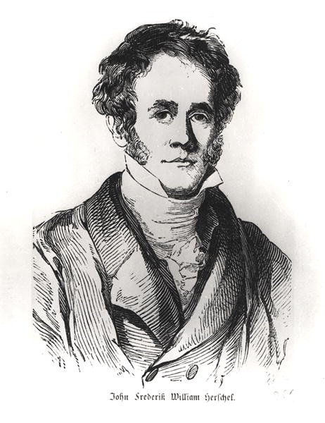 Portret Sir John Frederick William Herschel (1792-1871) autorstwa English School
