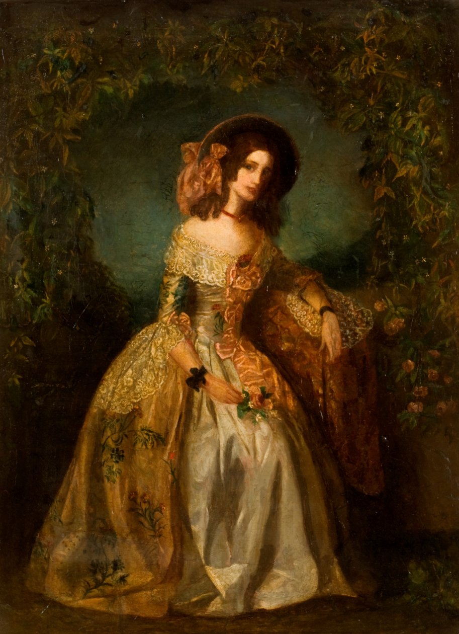 Portret damy autorstwa English School