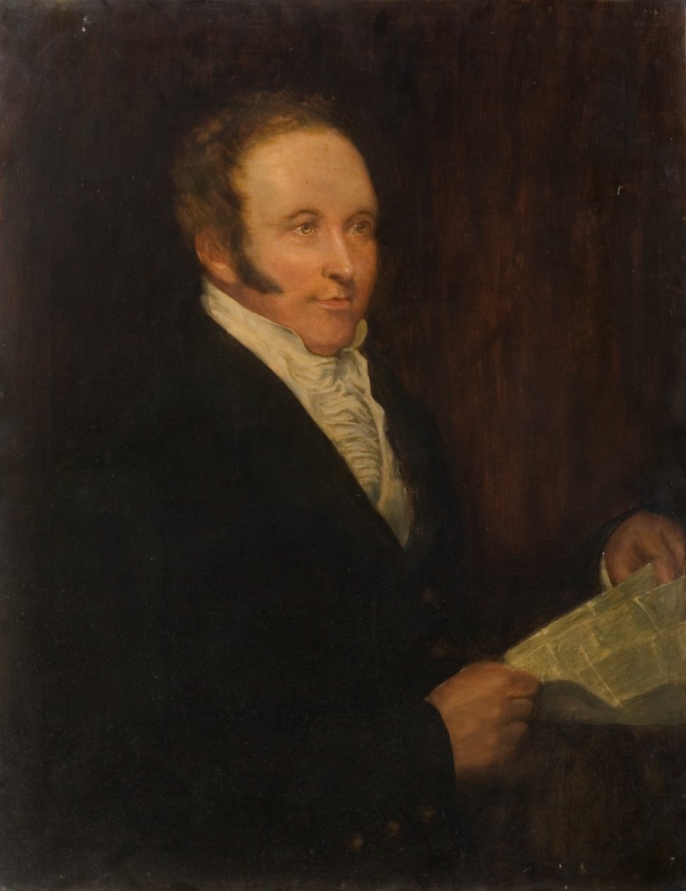 Portret mężczyzny autorstwa English School