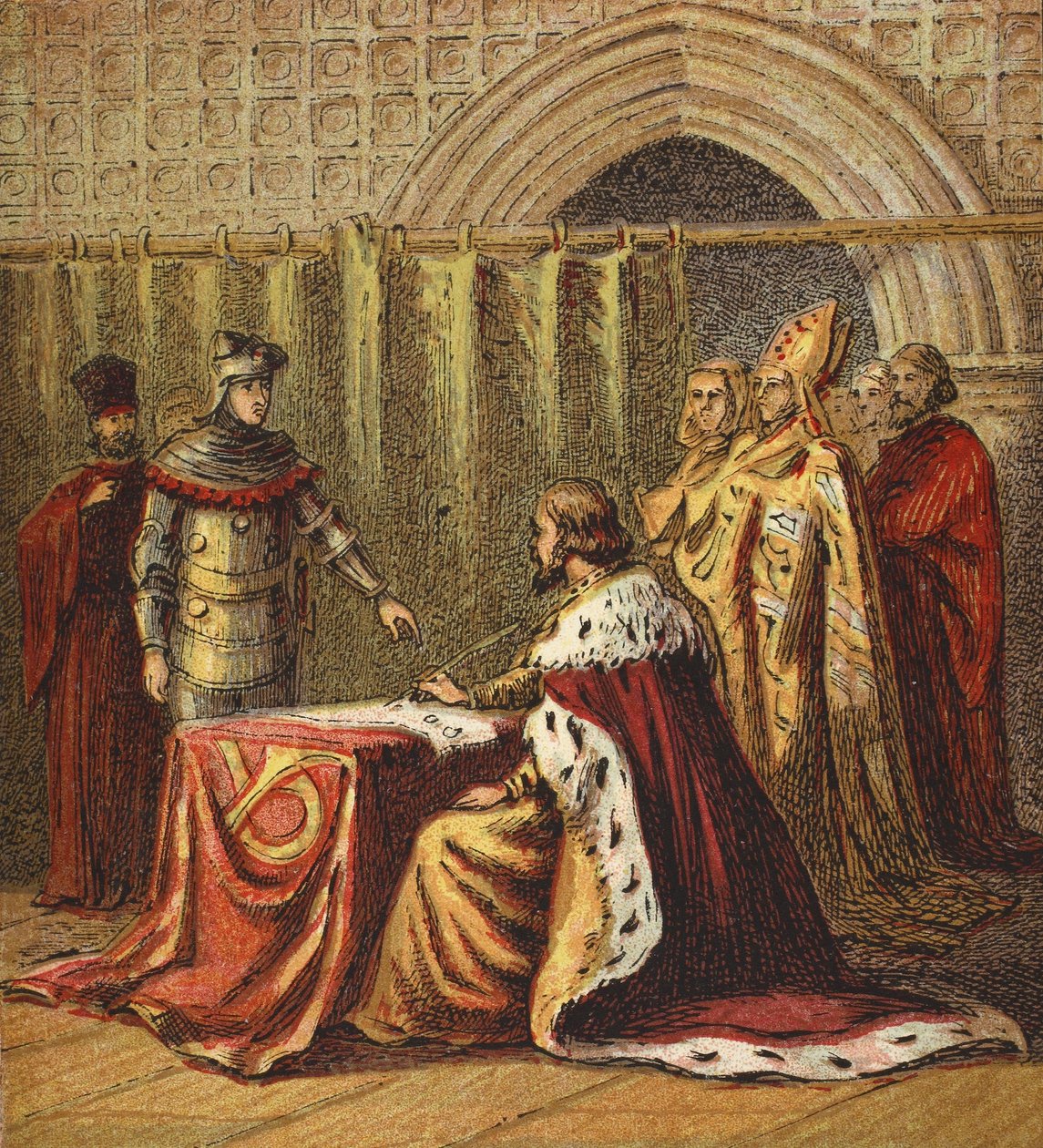 Ryszard II abdykuje autorstwa English School