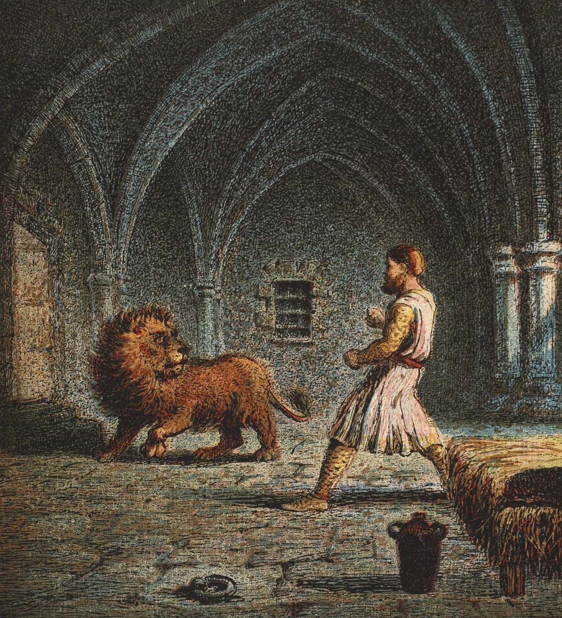 Ryszard Pierwszy i Lew, wyd. 1890 autorstwa English School
