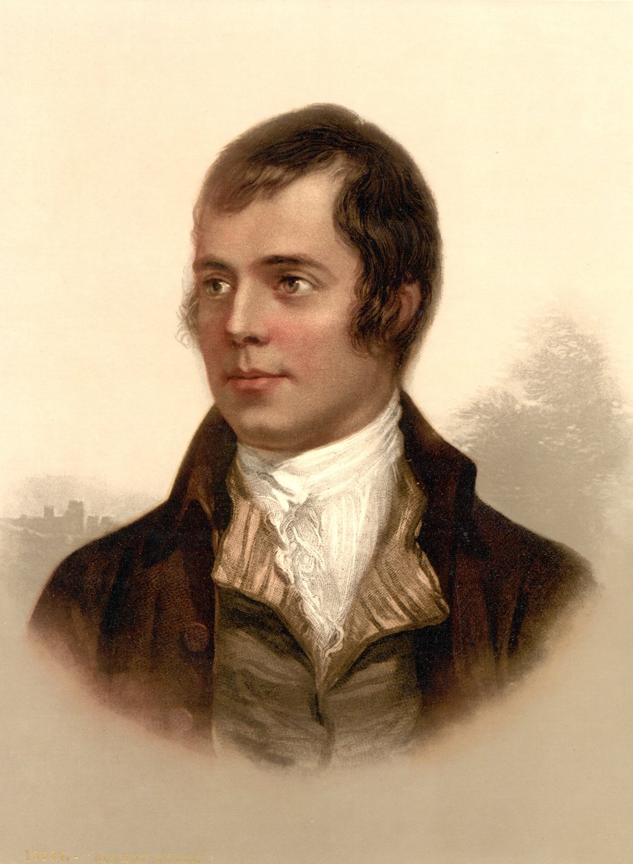 Robert Burns, c.1895 autorstwa English School