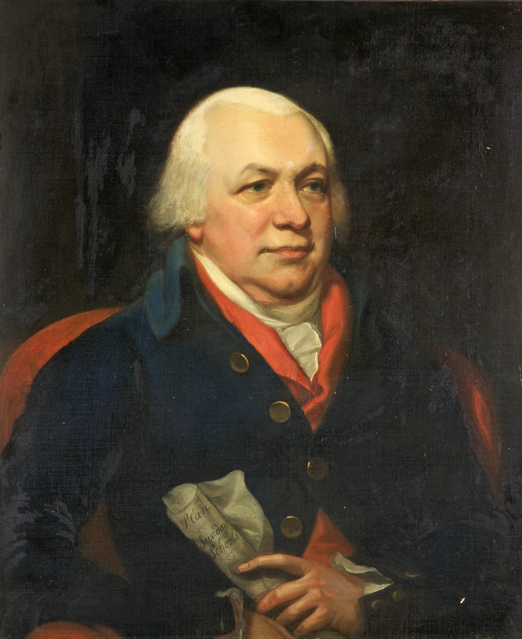 Robert Raikes młodszy, ok.1780 autorstwa English School