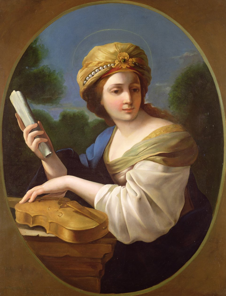 św. Cecylia autorstwa English School