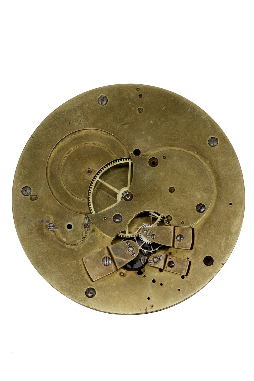 Płytka przednia ruchu Cumming, ok. 1767 (metal) autorstwa English School