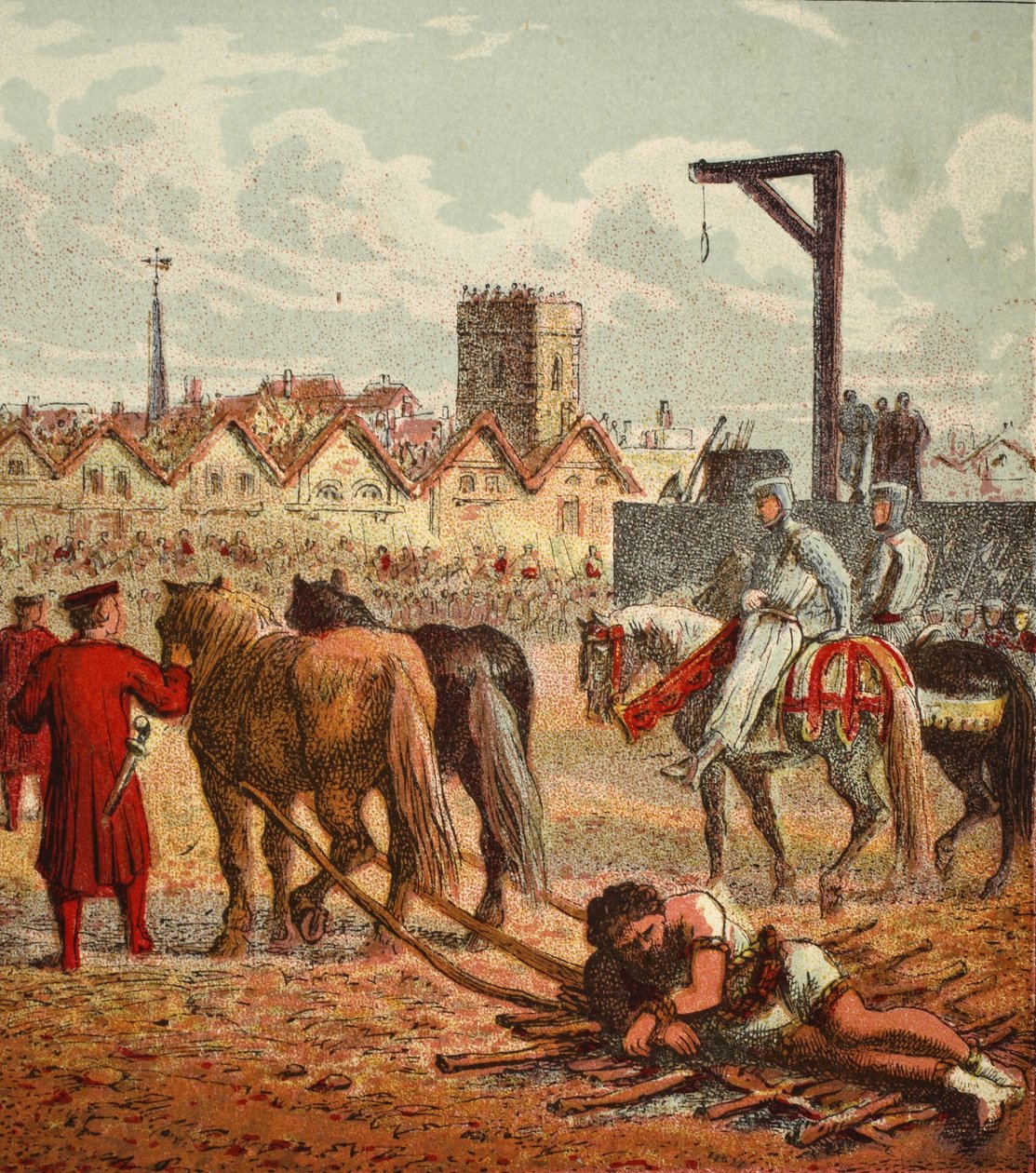 Wallace stracony, wyd. 1890 autorstwa English School