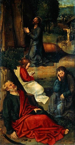 Agonia w ogrodzie (patrz także 279047) autorstwa Flemish School