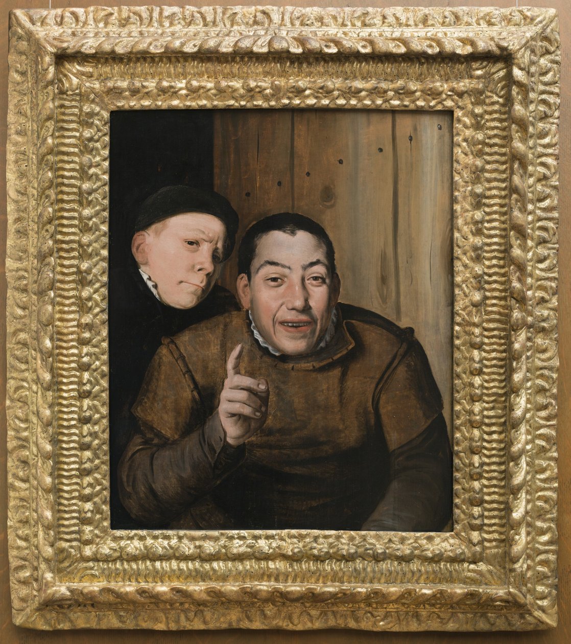 Dwóch Błaznów, 1550-75 autorstwa Flemish School