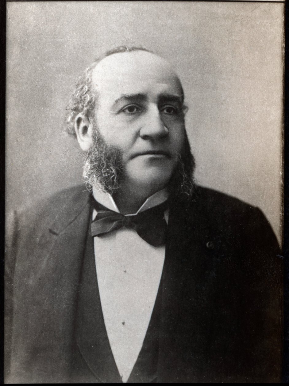 Portret Jules Emile Pean (1830-1898), francuski chirurg. autorstwa French Photographer