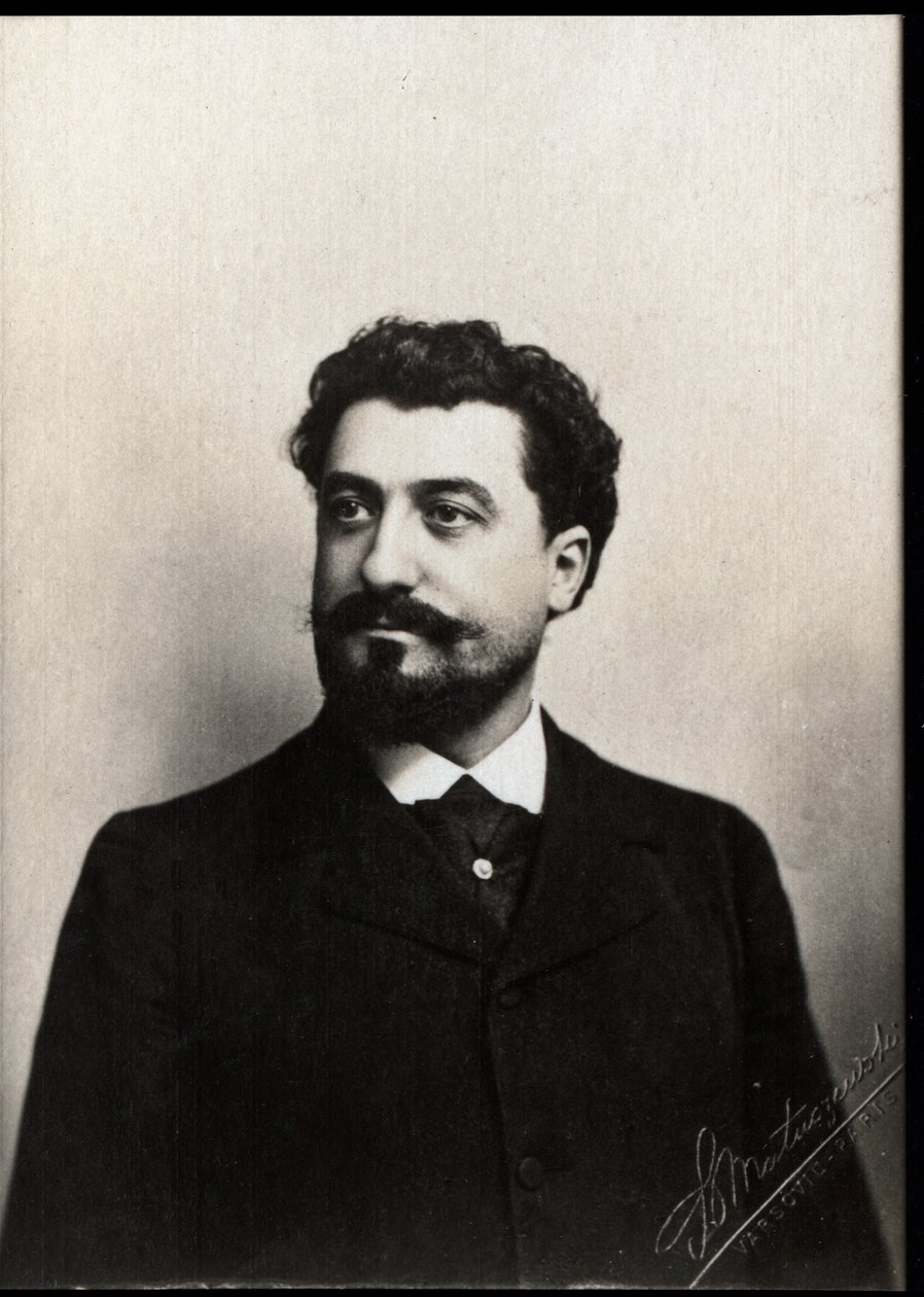 Portret Alberta Raymonda Alvareza (1861-1933), francuskiego śpiewaka operowego. autorstwa French Photographer