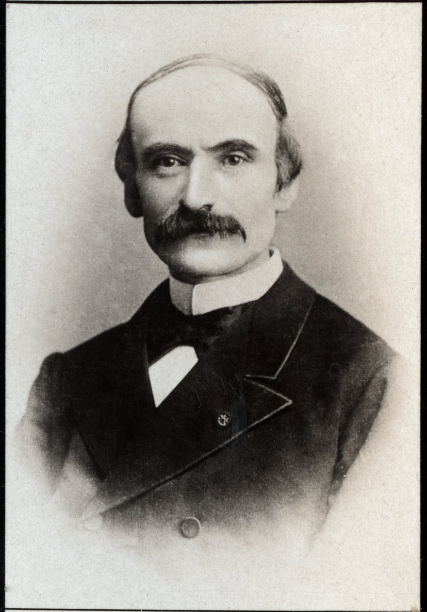 Portret Alfreda Picarda (1844-1913), francuskiego inżyniera i polityka. autorstwa French Photographer