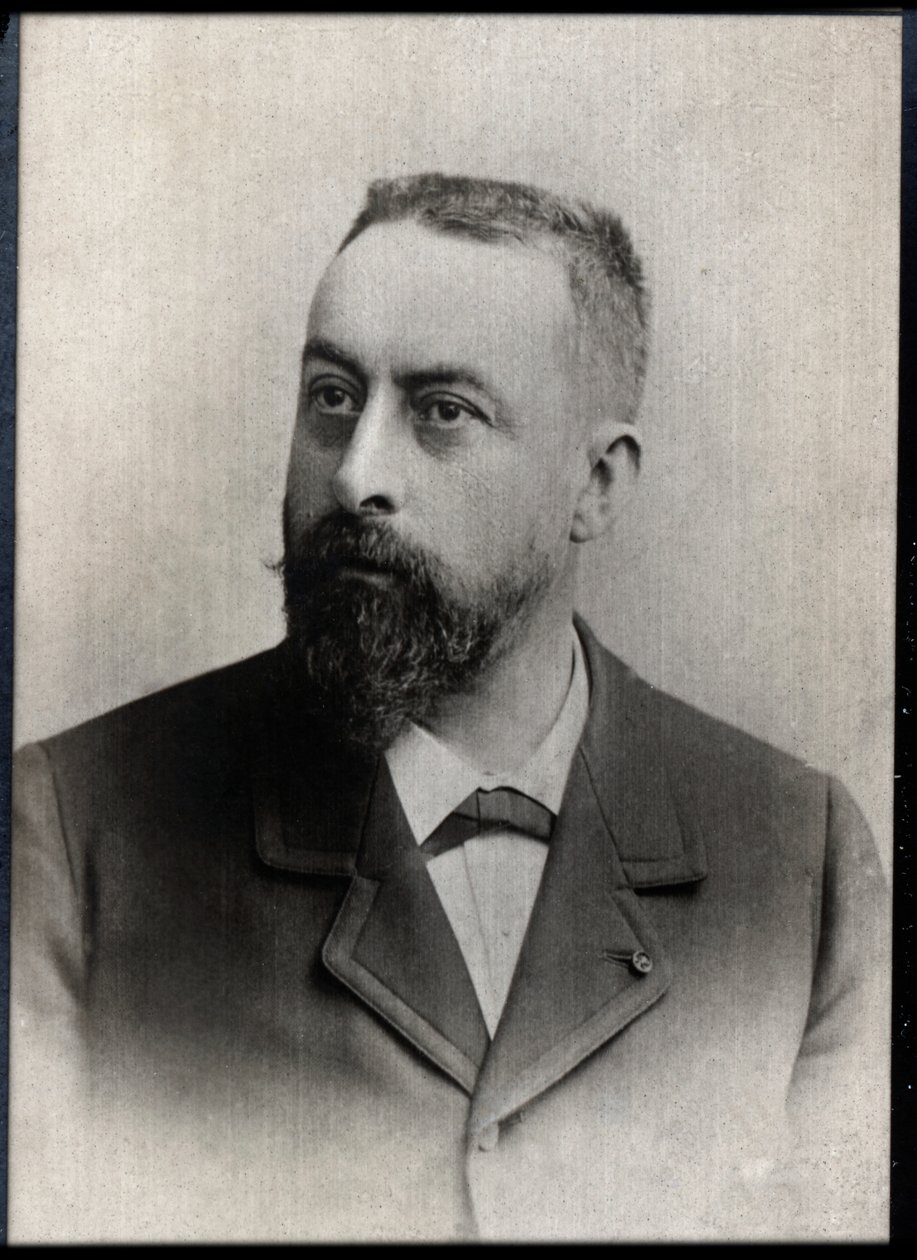 Portret Alfreda Rambauda (1842-1905), francuskiego historyka. autorstwa French Photographer