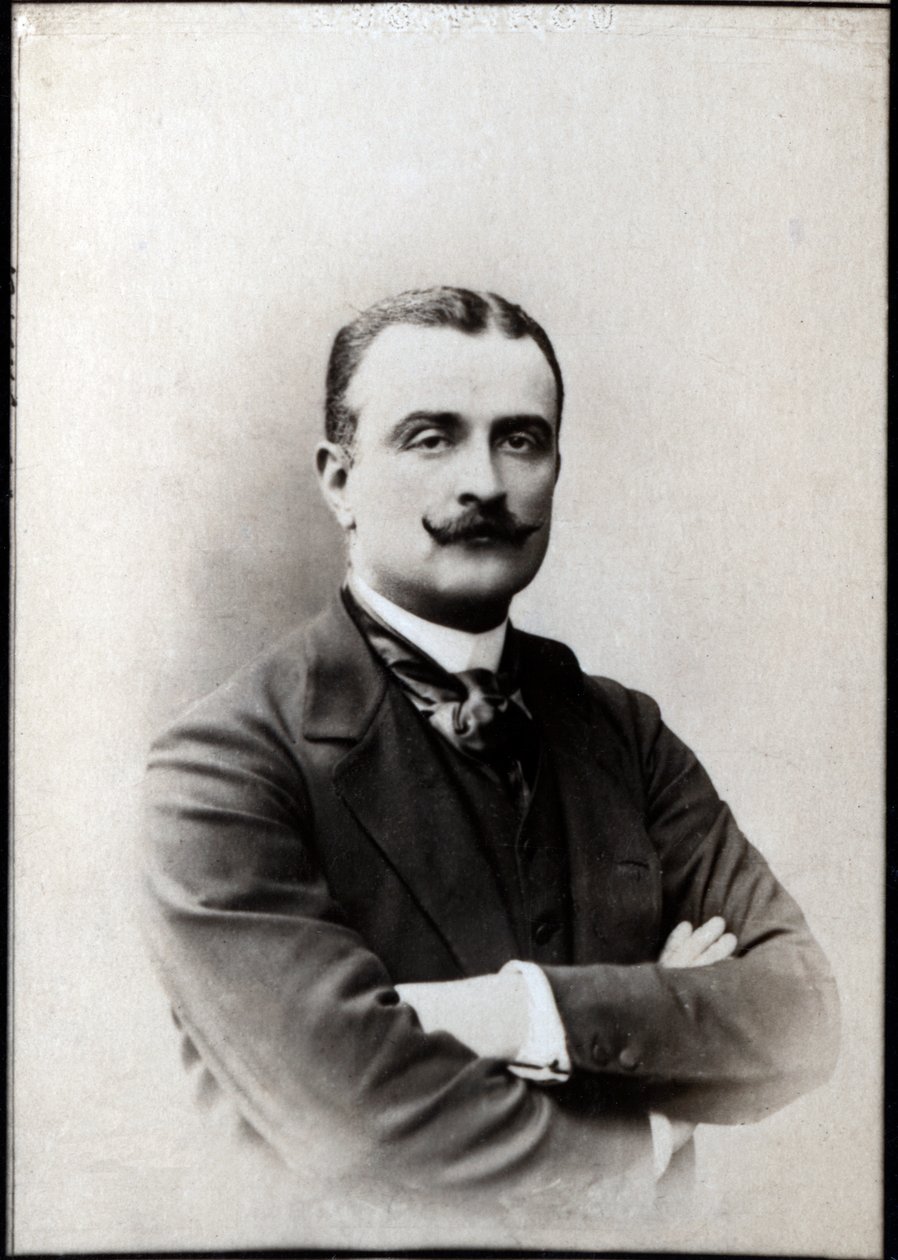 Portret Antoine-Amédée-Marie-Vincent Manca-Amat de Vallombrosa, markiza de Mores (1858-1896) autorstwa French Photographer