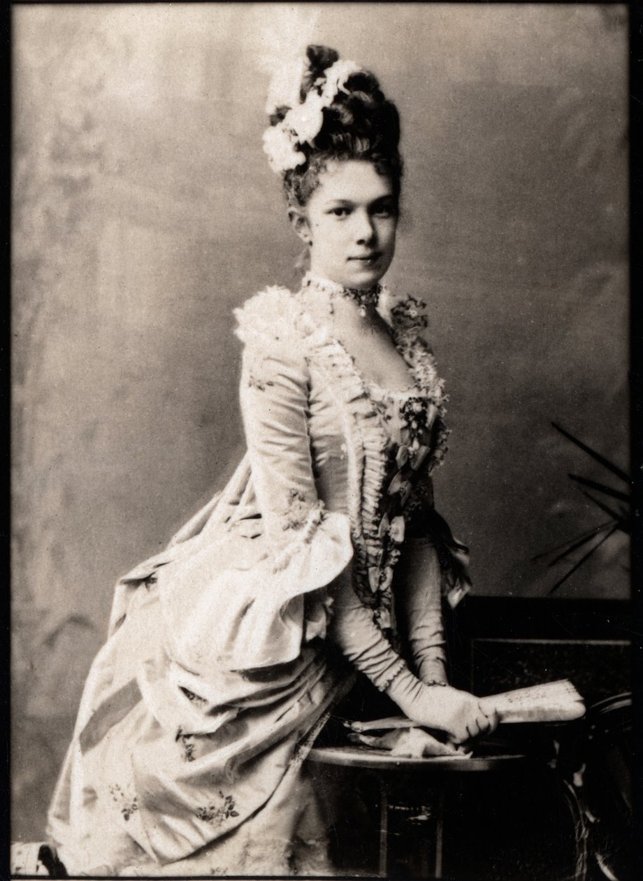 Portret arcyksiężnej Marii Valerie Austrii (1868-1924). autorstwa French Photographer