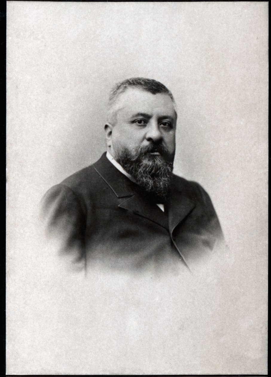 Portret Charlesa Alexandre Dupuya (1851-1923), francuskiego męża stanu. autorstwa French Photographer